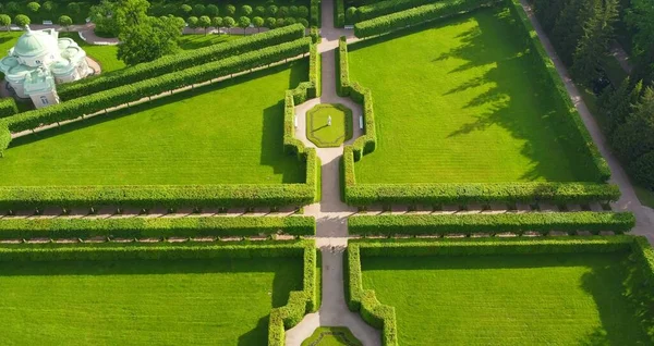 Evening Walk Catherine Park Bird Eye View — Stock Photo, Image