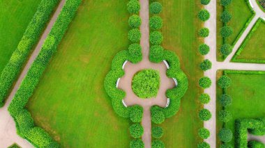 Catherine Park 'ta yürüyüş ve kuş bakışı manzara, Normal Park