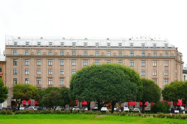 Fachada Edifício Art Nouveau Único Bolshaya Morskaya Street — Fotografia de Stock