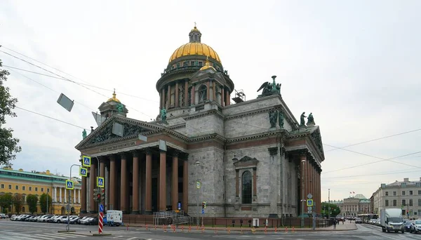 Monumental Catedral San Isaac Uno Los Principales Símbolos San Petersburgo —  Fotos de Stock