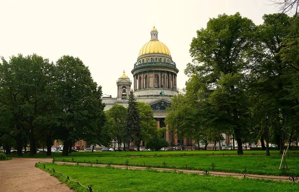 Monumental Catedral São Isaac Dos Principais Símbolos São Petersburgo — Fotografia de Stock