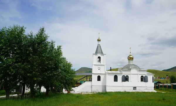 Захоплива Подорож Тарбагатайського Району Старообрядна Церква — стокове фото