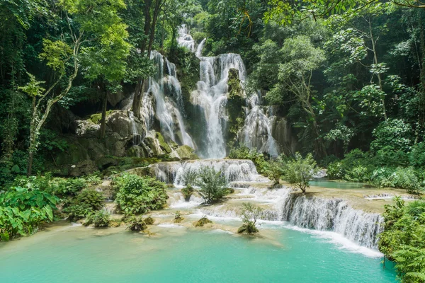 Tad Kuang Si şelale Luang Prabang, Laos