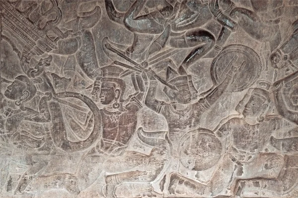 Angkor Wat, Kamboçya'da Khmer kültür kısma heykeli