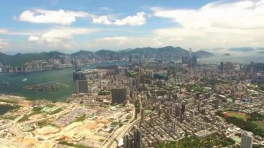Hong Kong, Kowloon manzarası havadan görünümü