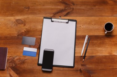 çalışma alanı üzerinde Üstten Görünüm.