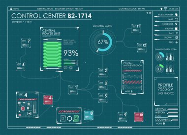 fütüristik kullanıcı arabirimi hud