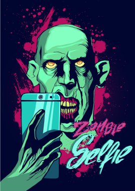 Zombi kafa portresi
