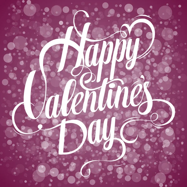 Sevgililer günü poster yazı ile