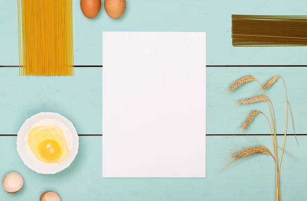 Ingredientes para cocinar pasta — Foto de Stock