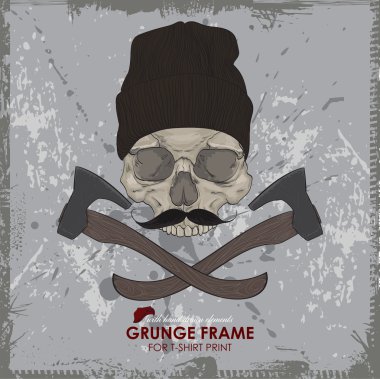 Hipster kafatası eksenli