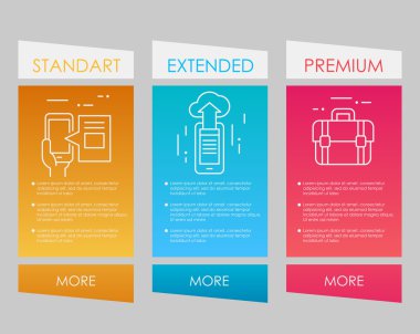 Web sitesi için tarifeler ayarlama