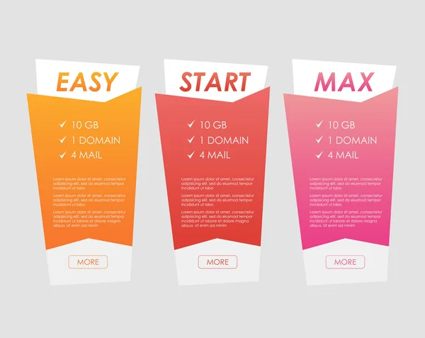 Establecer banners web verticales — Vector de stock