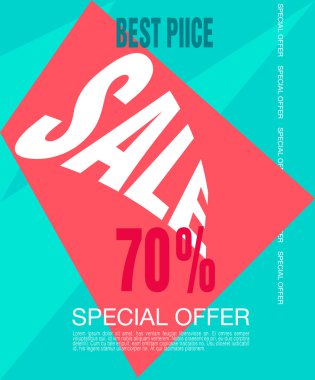 Satılık retro poster 