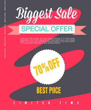 Satılık retro poster 