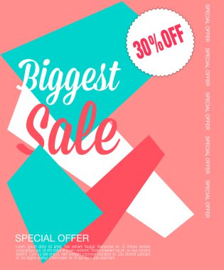 Satılık retro poster 