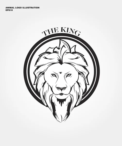Αφηρημένη λιοντάρι λογότυπο — Διανυσματικό Αρχείο
