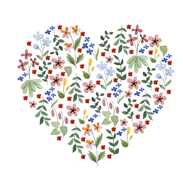 çiçek kompozisyon, sulu boya, resim çizme