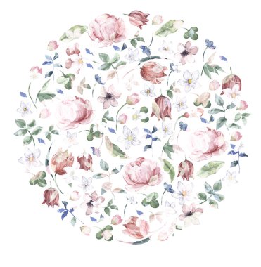 çiçekler, sulu boya, resim, çizim