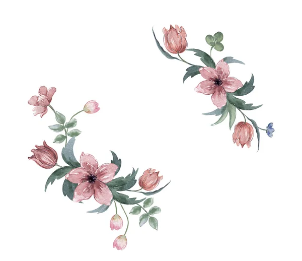 çiçekler, sulu boya, resim, çizim