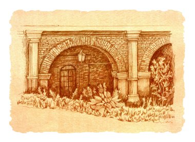 mimari çizim, çizim, eskiz