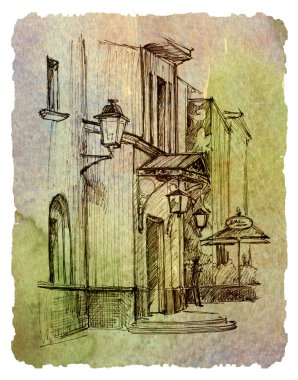 mimari çizim, çizim, eskiz