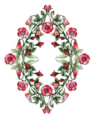 çiçekler, suluboya, kompozisyon, tasarım