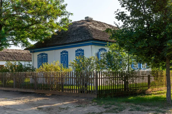 Vechenskaya Russie Une Maison Cosaque Typique Classe Moyenne Murs Adobe — Photo