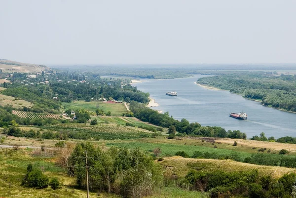 View Don River Khutor Pukhlyakovsky — Stock Photo, Image