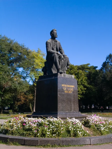 Monumento Chekhov Taganrog — Foto de Stock