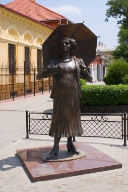 Taganrog 'daki Aktris Faina Ranevskaya Anıtı