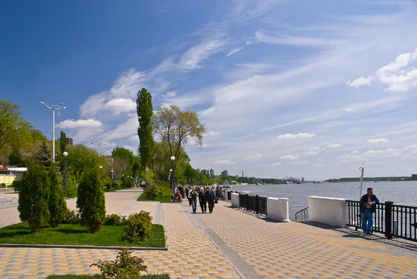 Embankment Don River City Rostov Don — Stock Photo, Image