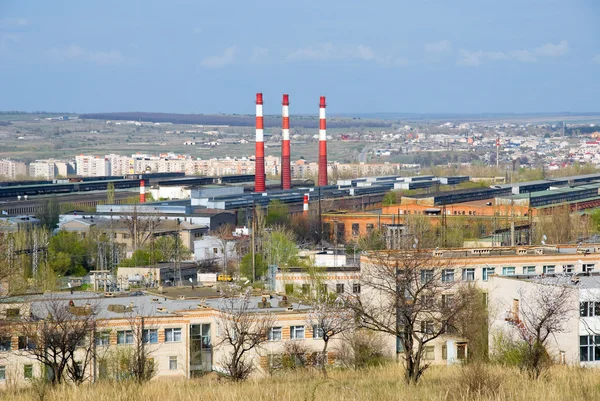 View Aluminum Plant Belaya Kalitva Karaul Mountain — Stock Photo, Image