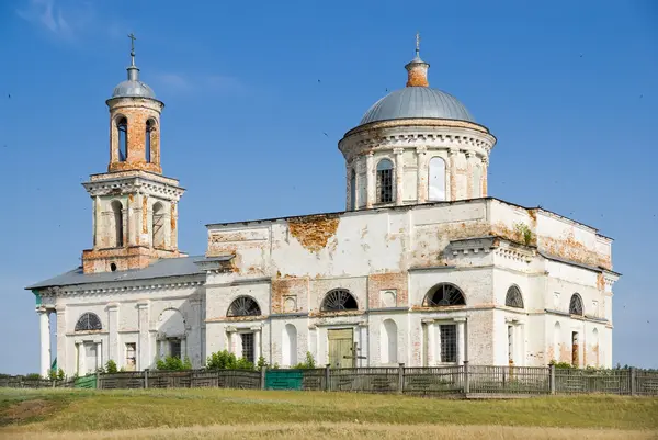 Церковь Святого Николая Селе Еланская Ростовской Области — стоковое фото