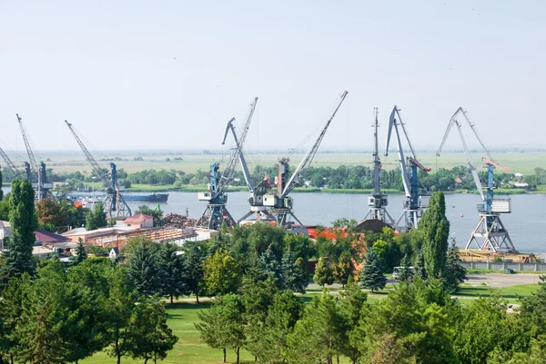 View Azov Seaport Rampart — Stock Photo, Image