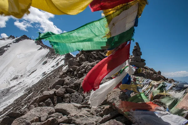 La Kardhung pass in Ladakh — Stock Photo, Image