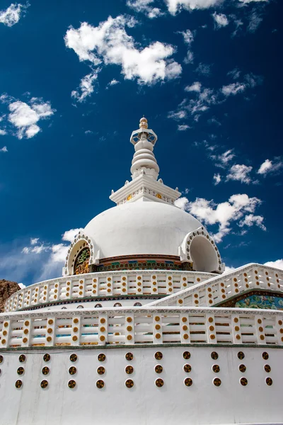 Shanti Stupa in Leh — Stock Photo, Image