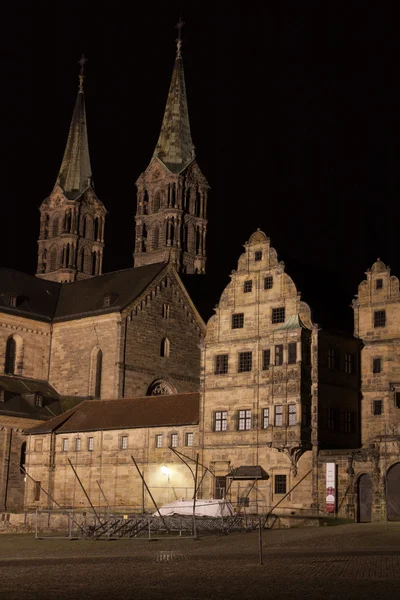 Bamberg Cathedral by night