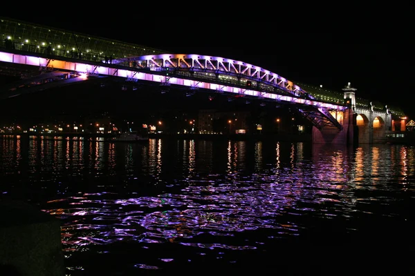 モスクワ。都市の夜景. — ストック写真