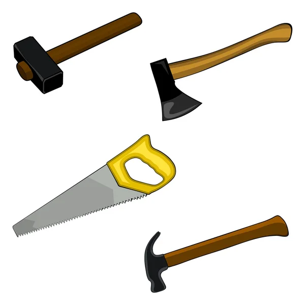 Figure household tools — Stock Vector