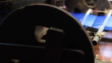 traditional silk production process carefully create silk fabric from start to finish. From spinning fine silk threads to weaving on wooden looms, this handmade craft reflects cultural heritage, skill