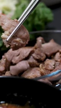 Taze börekler için pirinç kağıdı eti. Yüksek kalite 4k görüntü