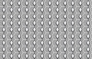 Ethnic monochrome seamless pattern. Background with Aztec geometric patterns. Print with a tribal theme. Fabric from the Navajo people. 