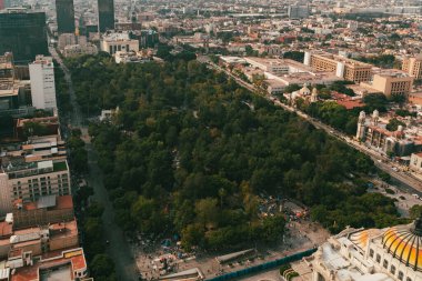 Meksika, Mexico City: 14 Kasım 2025: Alameda şehir merkezi.