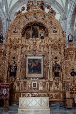 Meksika, Mexico City, DF. 14 Kasım 2025: Mexico City Metropolitan Katedrali.