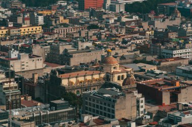 Meksika, Mexico City, DF. 14 Kasım 2025: Zocalo ve tüm mimarisi.