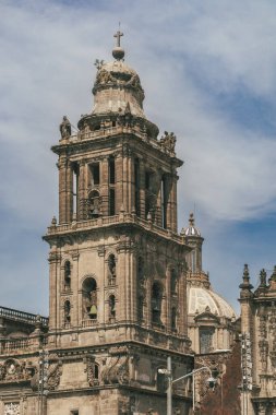 Meksika, Mexico City, DF. 14 Kasım 2025: Zocalo ve tüm mimarisi.