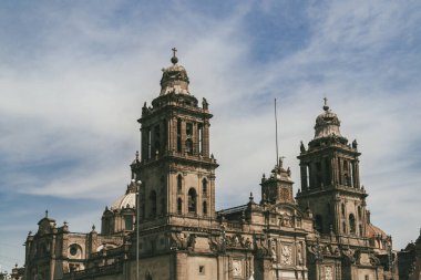 Meksika, Mexico City, DF. 14 Kasım 2025: Zocalo ve tüm mimarisi.