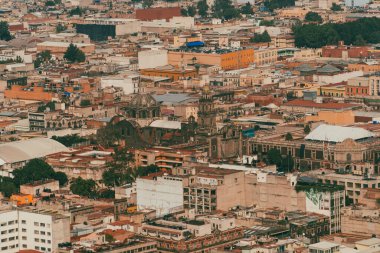 Meksika, Mexico City, DF. 14 Kasım 2025: Mexico City 'nin kentsel ve panoramik manzarası.