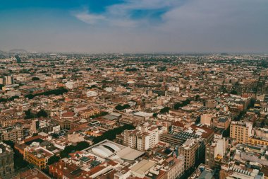 Meksika, Mexico City, DF. 14 Kasım 2025: Mexico City 'nin kentsel ve panoramik manzarası.